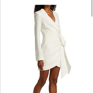 Cinq a Sept Sierra long sleeve wrap dress
